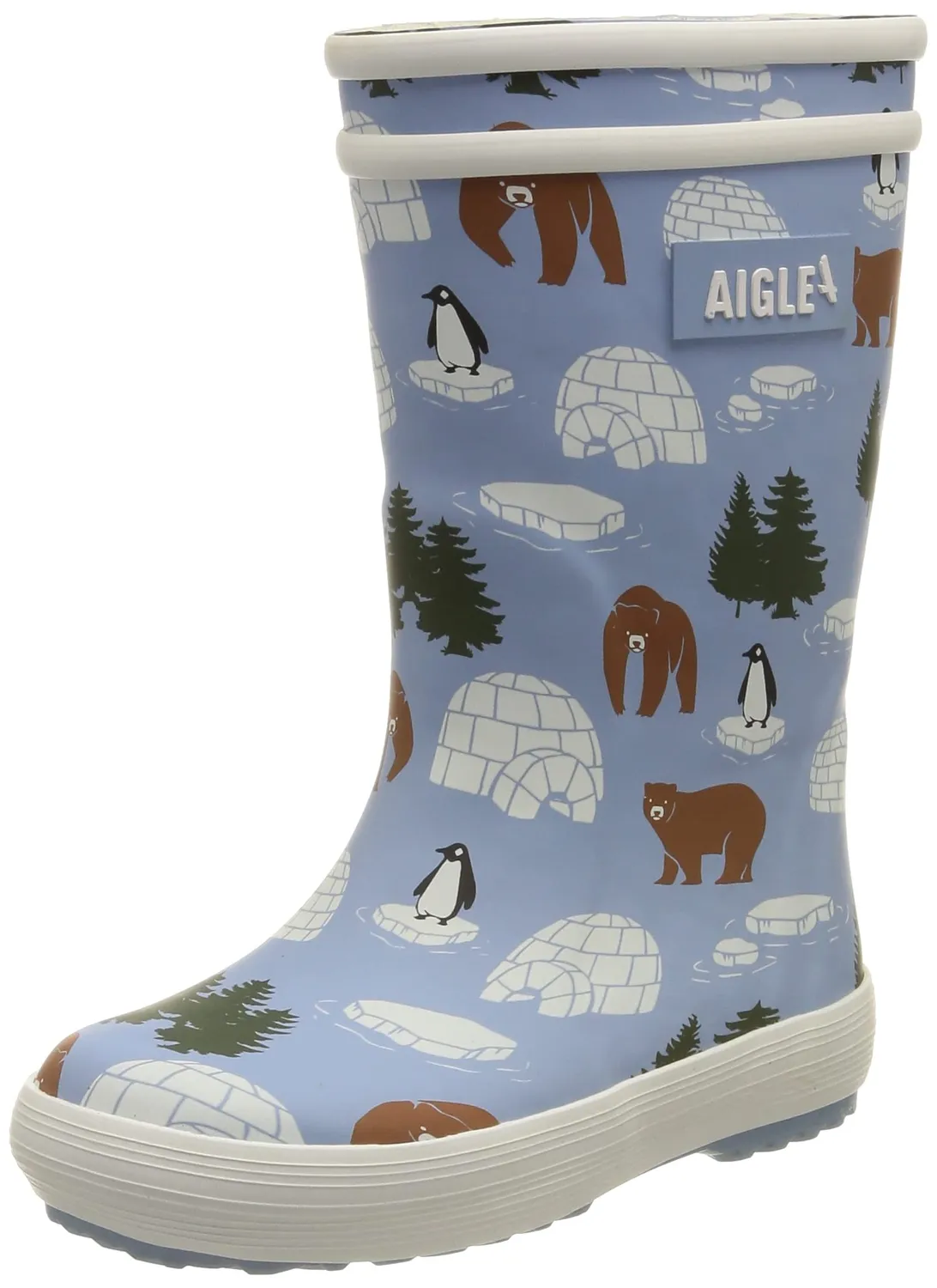 Aigle Lolly Pop Bottes caoutchouc enfant 34 Zermatt
