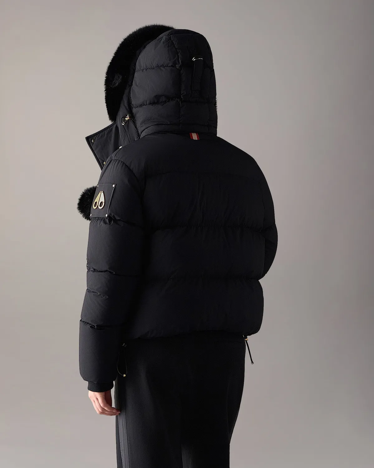 Moose Knuckles Misti Gold Series puffer noir femme