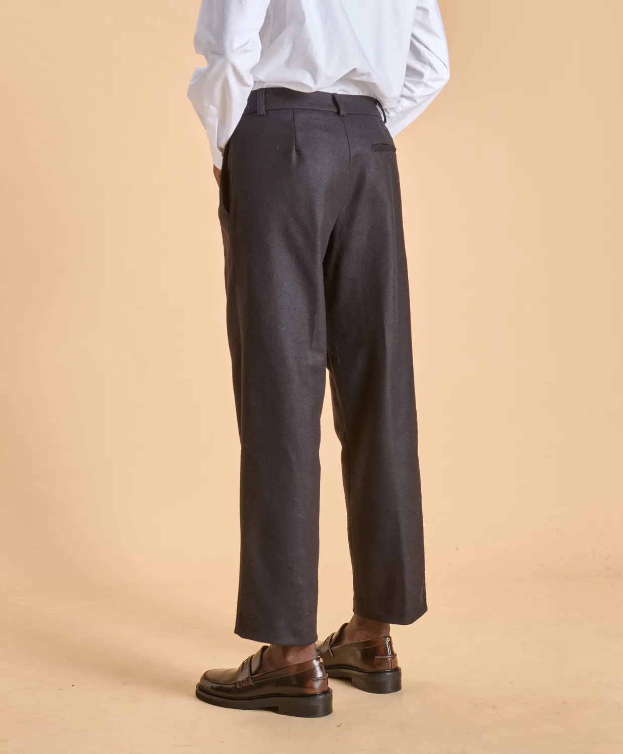 SOUBACQ Cadet pantalon femme laine cachemire