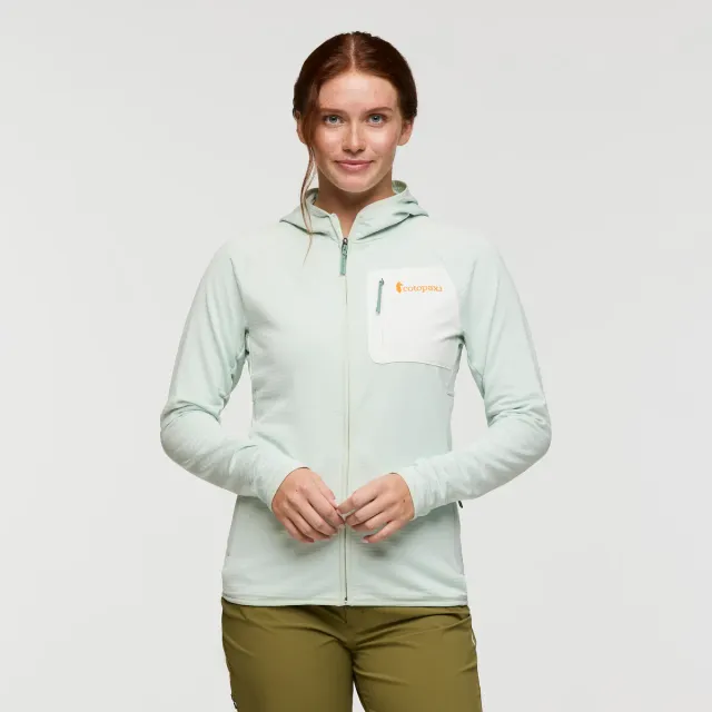 Cotopaxi Otero Full-Zip veste polaire femme Rusty capuche