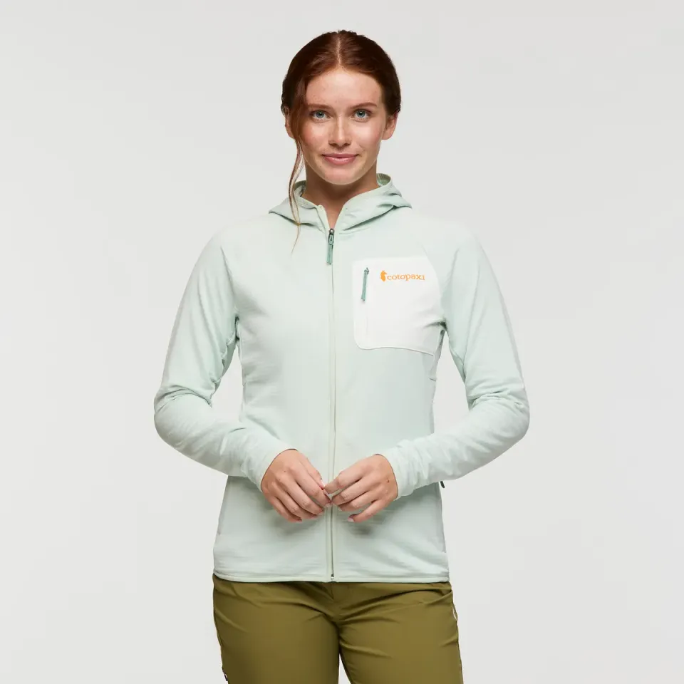 Cotopaxi Otero Full-Zip veste polaire femme Rusty capuche