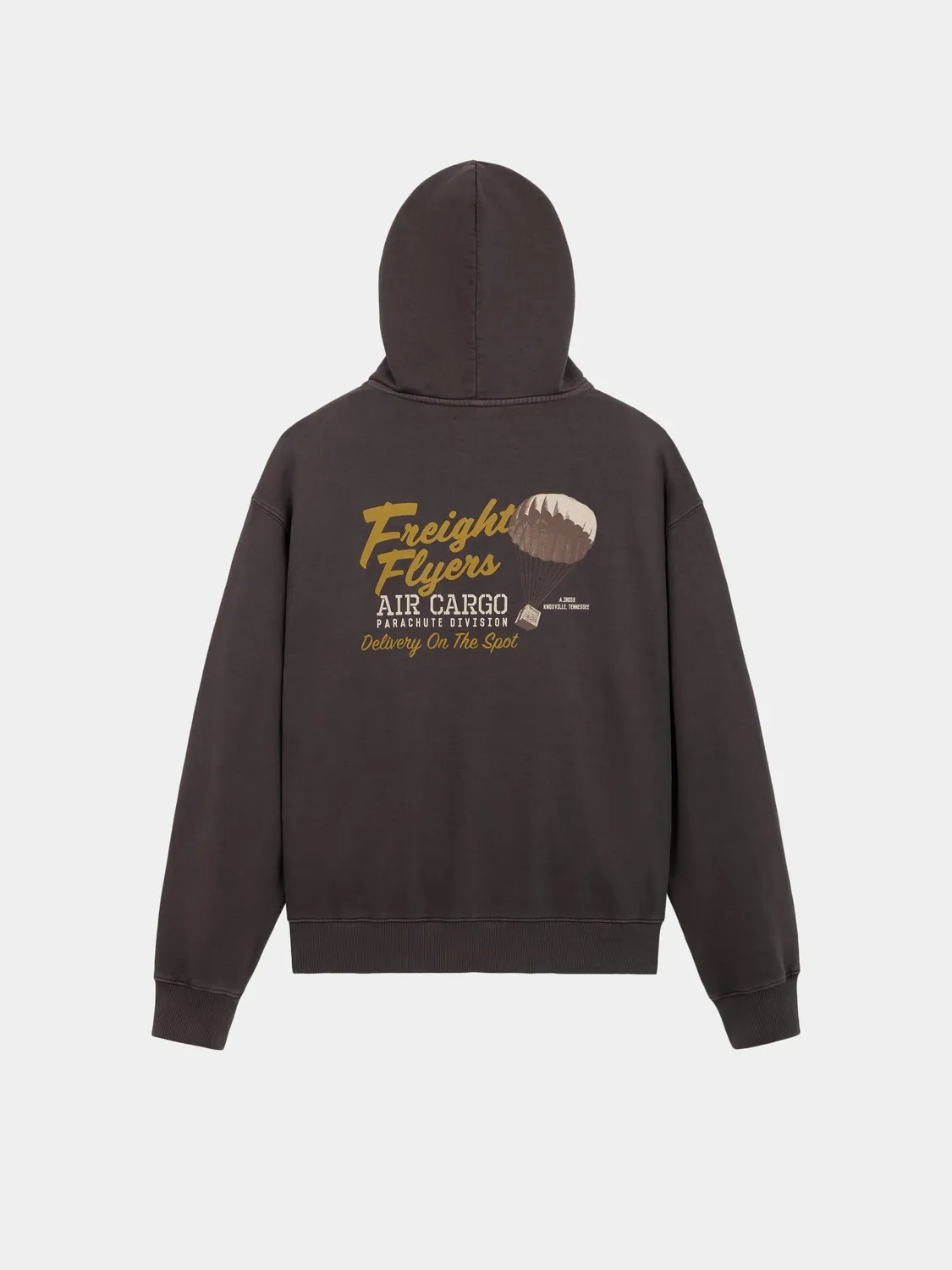 Alpha Industries Essential Hoodie Freight sweat hickory coton