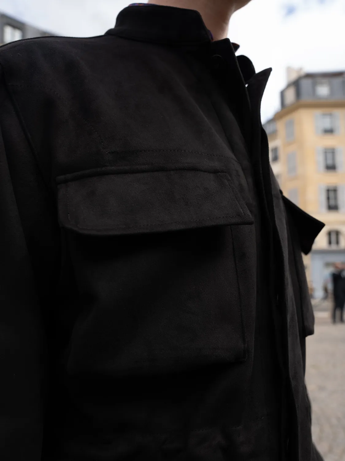 Hollington Corrib veste micro-cachemire noire