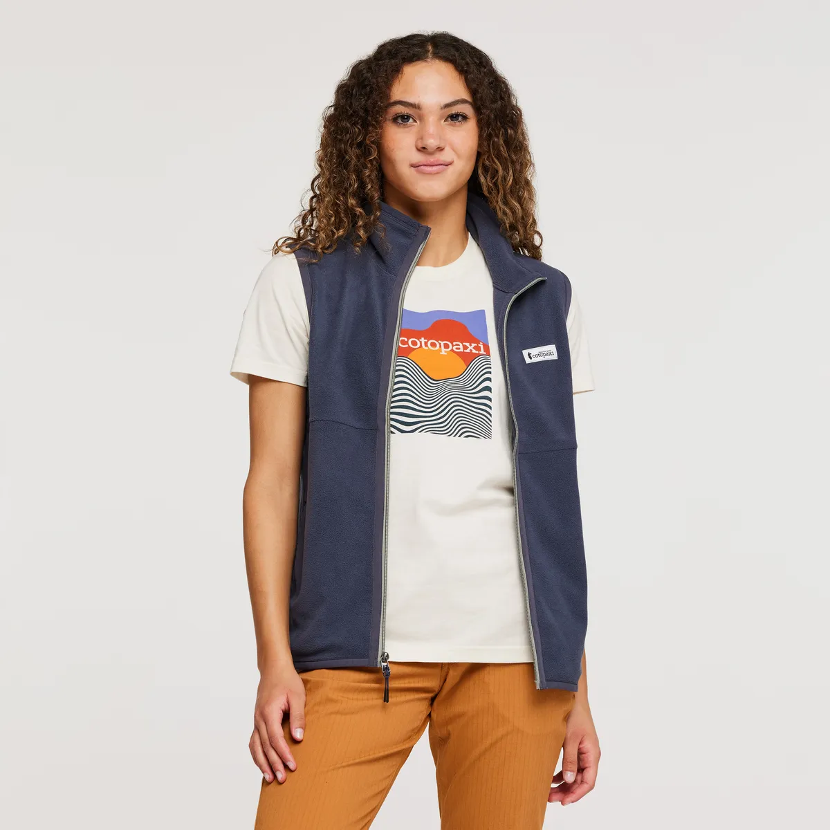 Cotopaxi Amado gilet polaire femme graphite léger