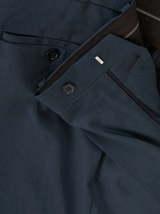 Hollington Siza pantalon homme coton stretch bleu marine