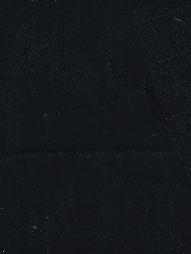 Hollington peau de pêche noir tissu coton rayures