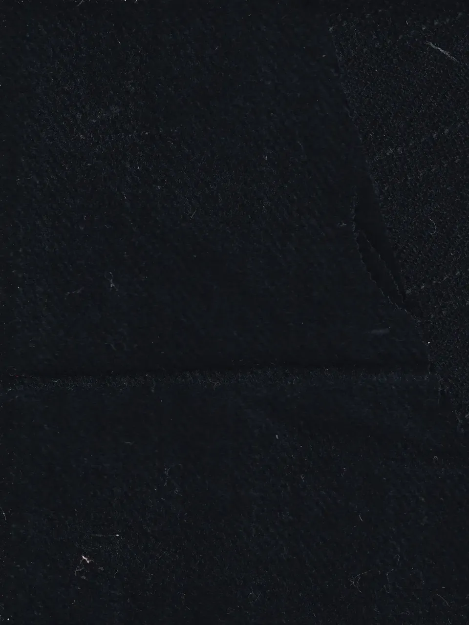 Hollington peau de pêche noir tissu coton rayures