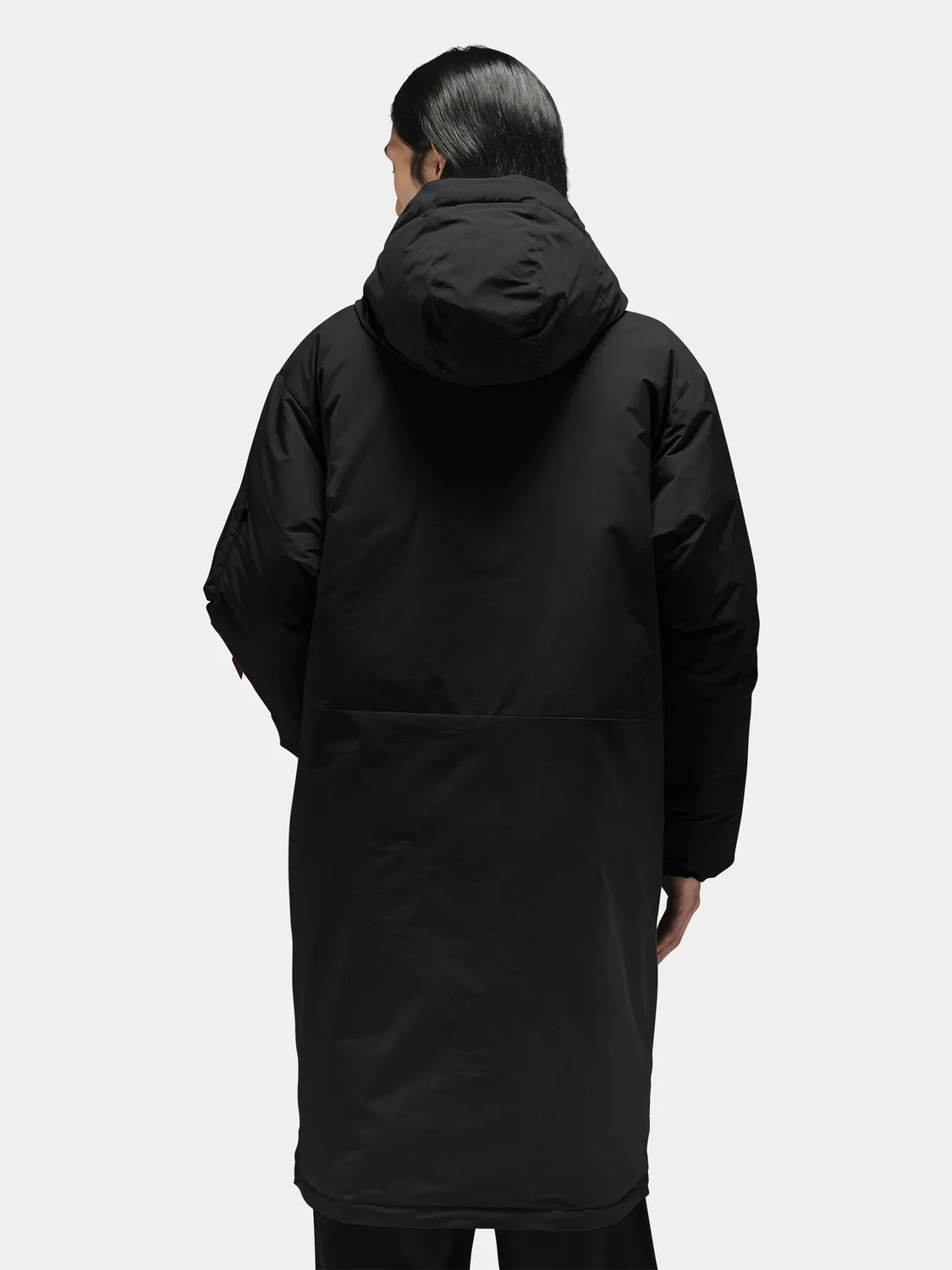 Alpha Industries Seal Long parka noir duvet grand froid