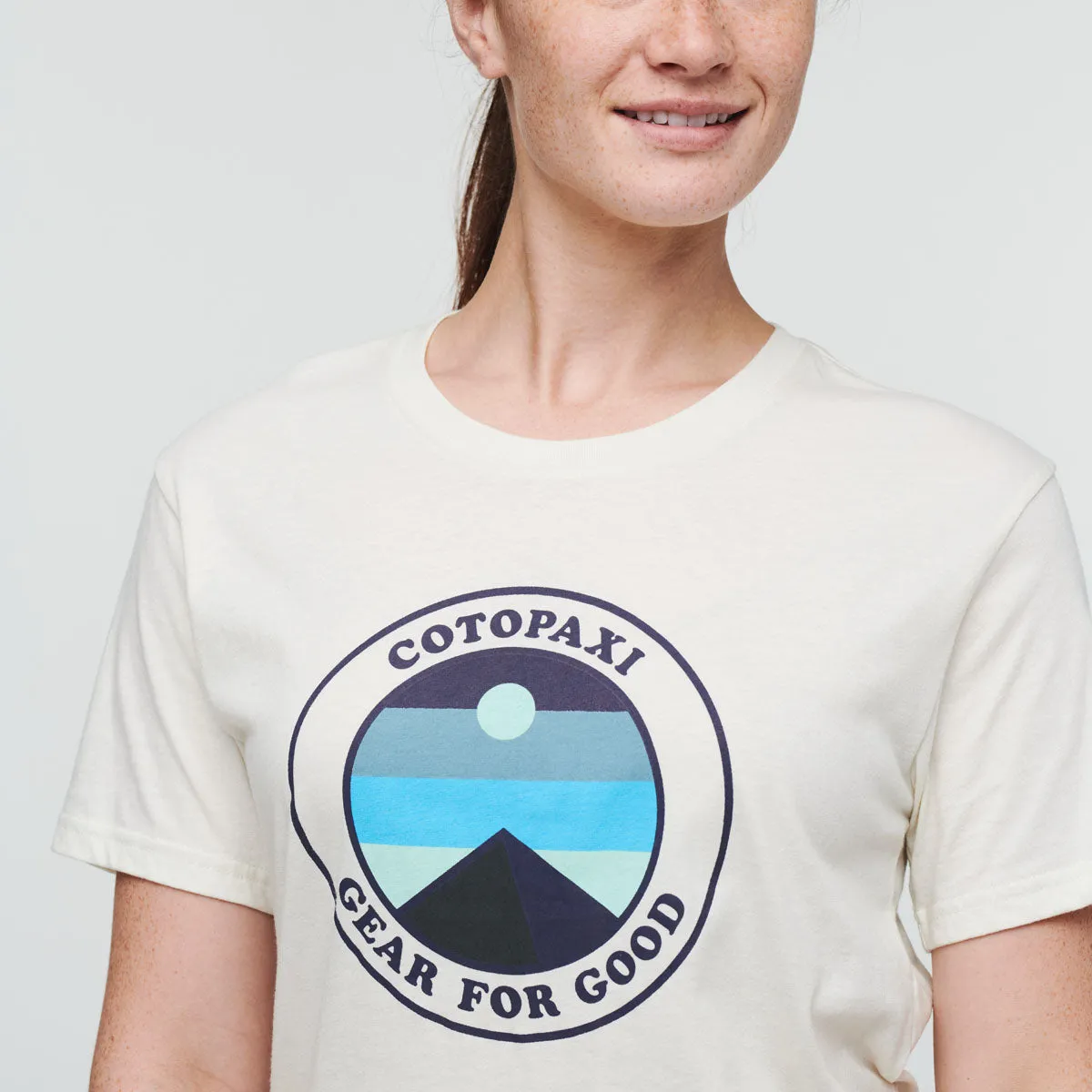 Cotopaxi Sunny Side t-shirt femme Spice coton bio