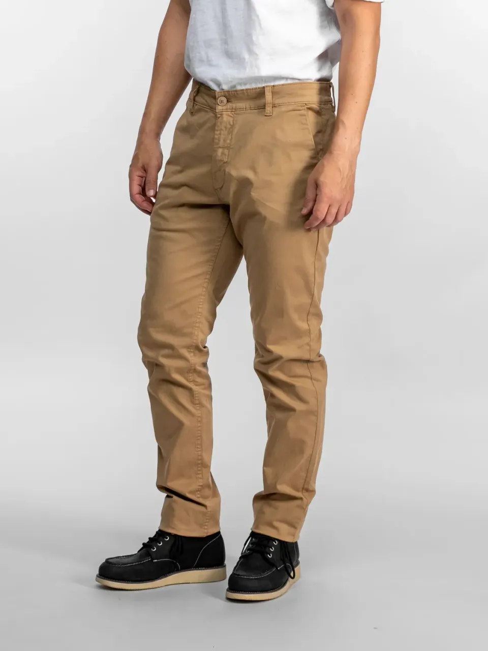 Daytona Broken pantalon chino homme noir coton doux