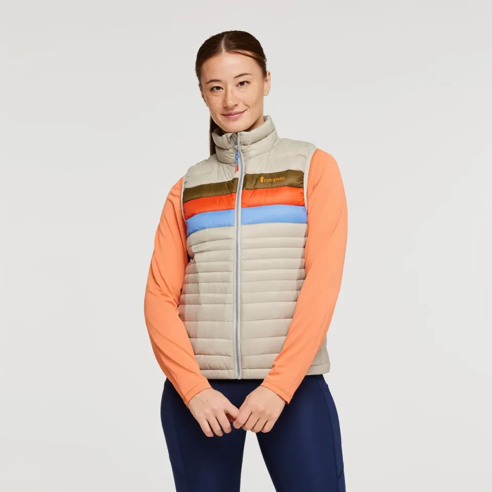 Cotopaxi Fuego Down Vest Women's gilet Amber Stripes duvet