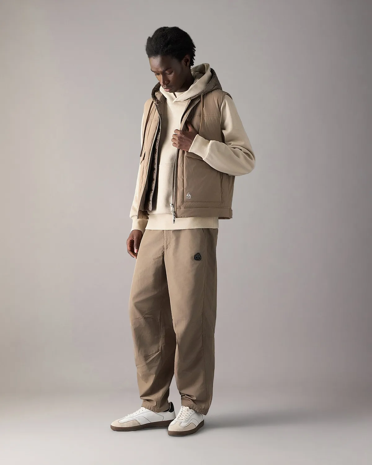 Moose Knuckles Brixton Gilet Duvet Ashen Sans Manches