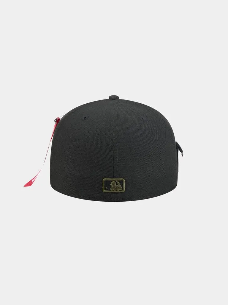 Alpha Industries Giants 59Fifty casquette noire fitted