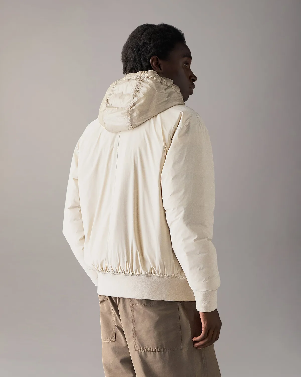 Moose Knuckles Brixton Down Bomber blouson alabaster