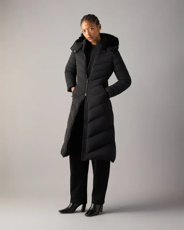 Moose Knuckles Cooper Lake parka femme noire duvet