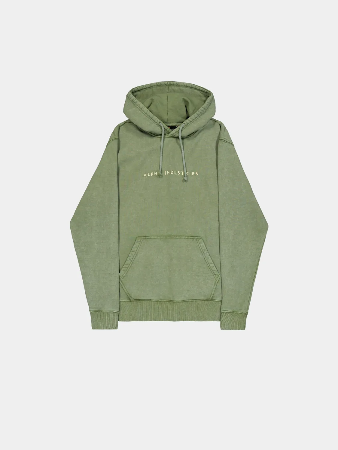 Alpha Industries Acid Logo Hoodie Sweat noir molleton