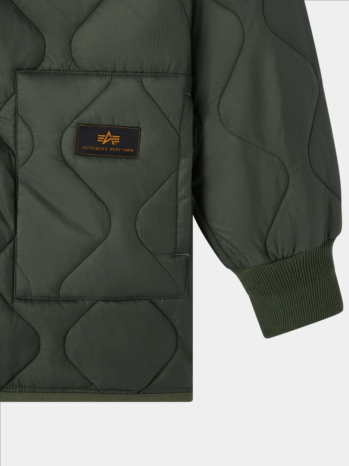 Alpha Industries OVO ALS/92 liner matelassé vert