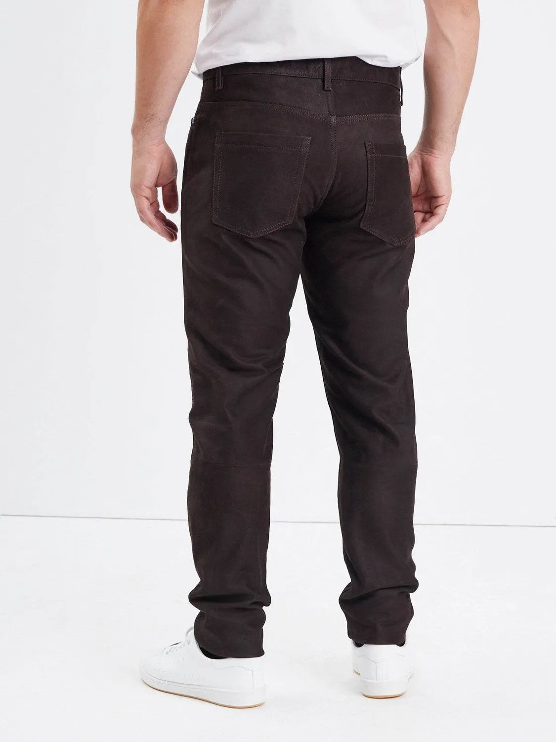 DAYTONA Booling madison pantalon cuir noir vachette