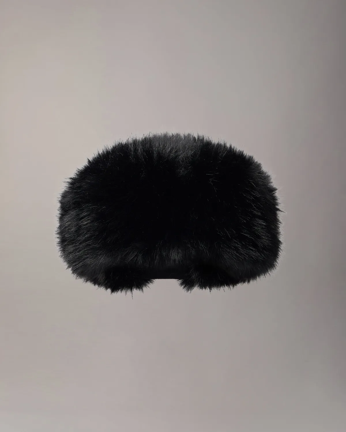 Moose Knuckles Bunny Bandeau Fourrure Noir Doux