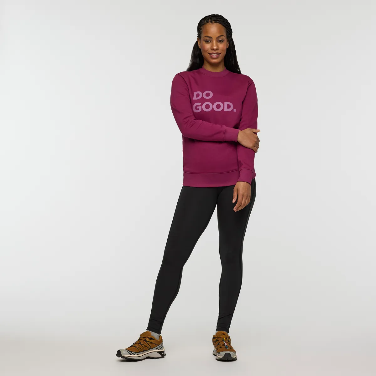 Cotopaxi Do Good sweat femme coton bio confort