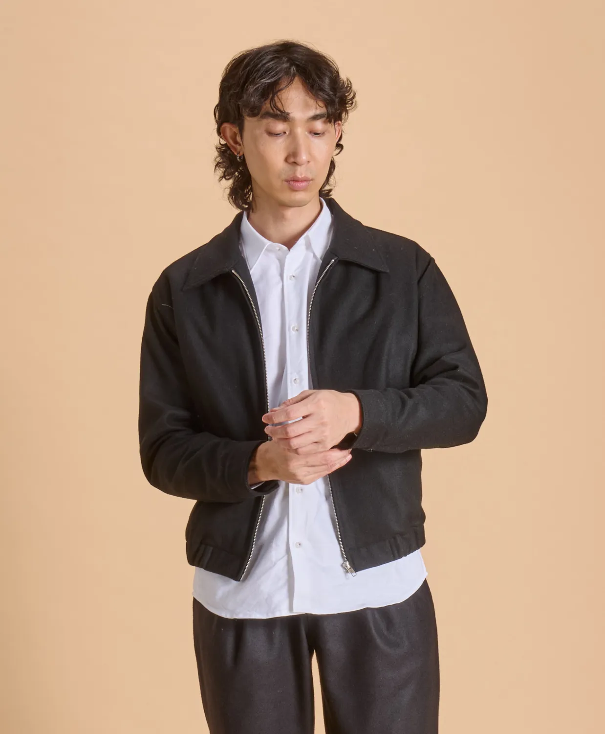 Soubacq Cadet blouson laine cachemire