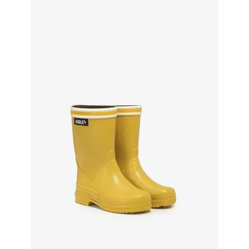 Aigle French Lolly Db botte pluie enfant 28 Lemony