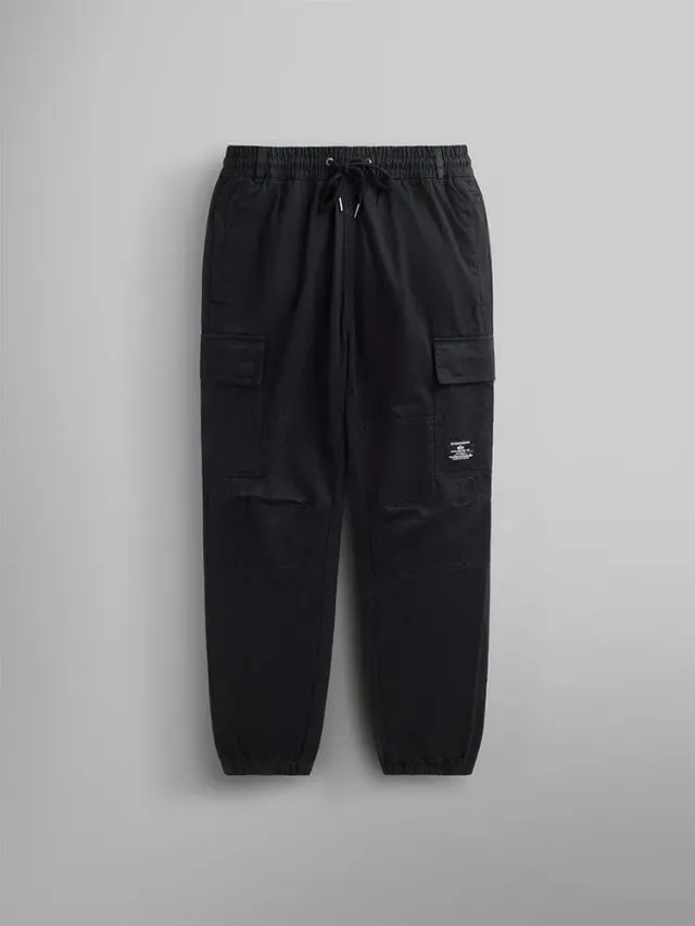 Alpha Industries Cotton jogger cargo noir coton