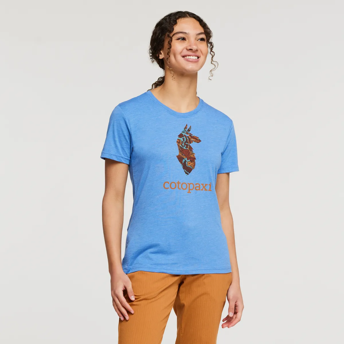 Cotopaxi Altitude Llama t-shirt femme Nectar lama kaléidoscope