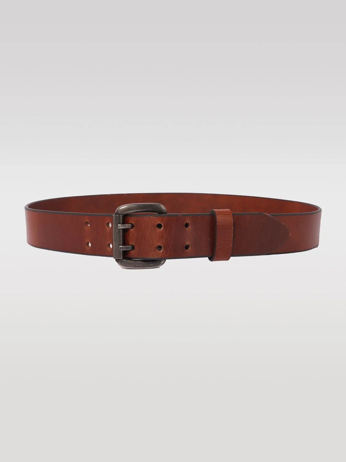 Daytona D17 ceinture cuir homme cognac buffle