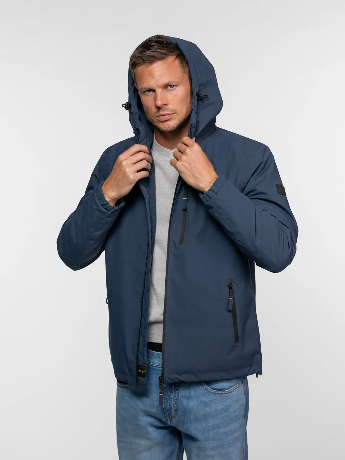Daytona Lurayini parka courte déperlante noire