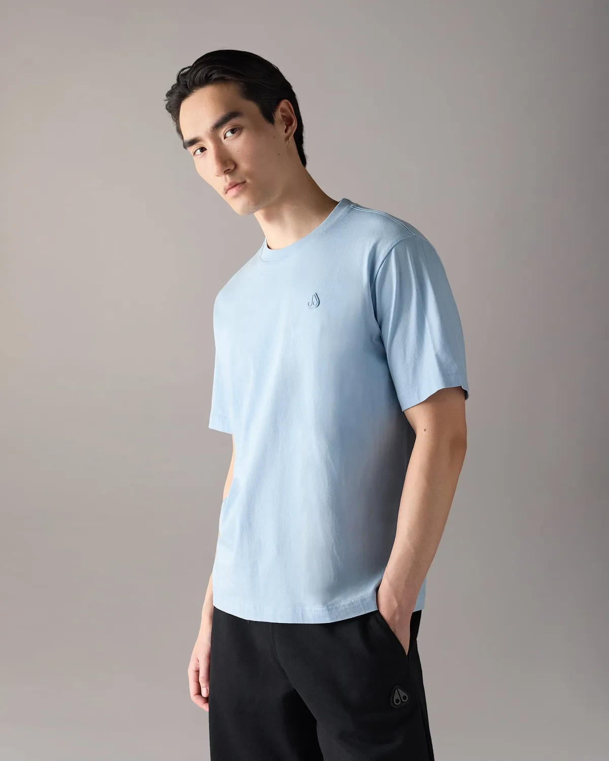 Moose Knuckles Yul Classic T-shirt Noir Coton