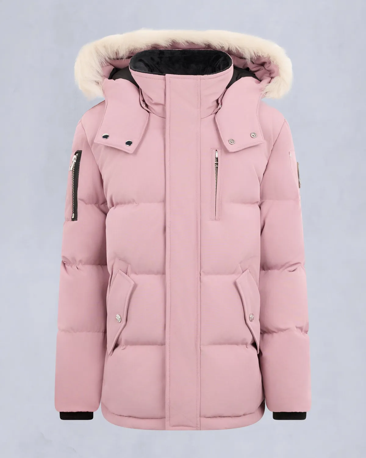 Moose Knuckles Original veste enfant rosewood coupe droite