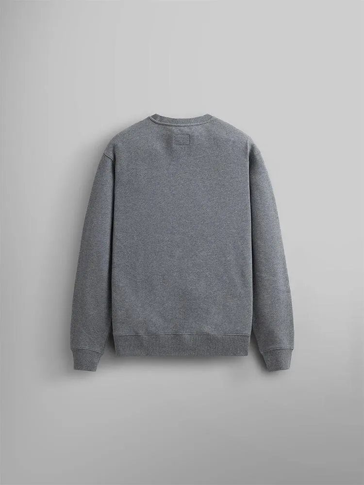 Alpha Industries Essential sweat col rond noir coton