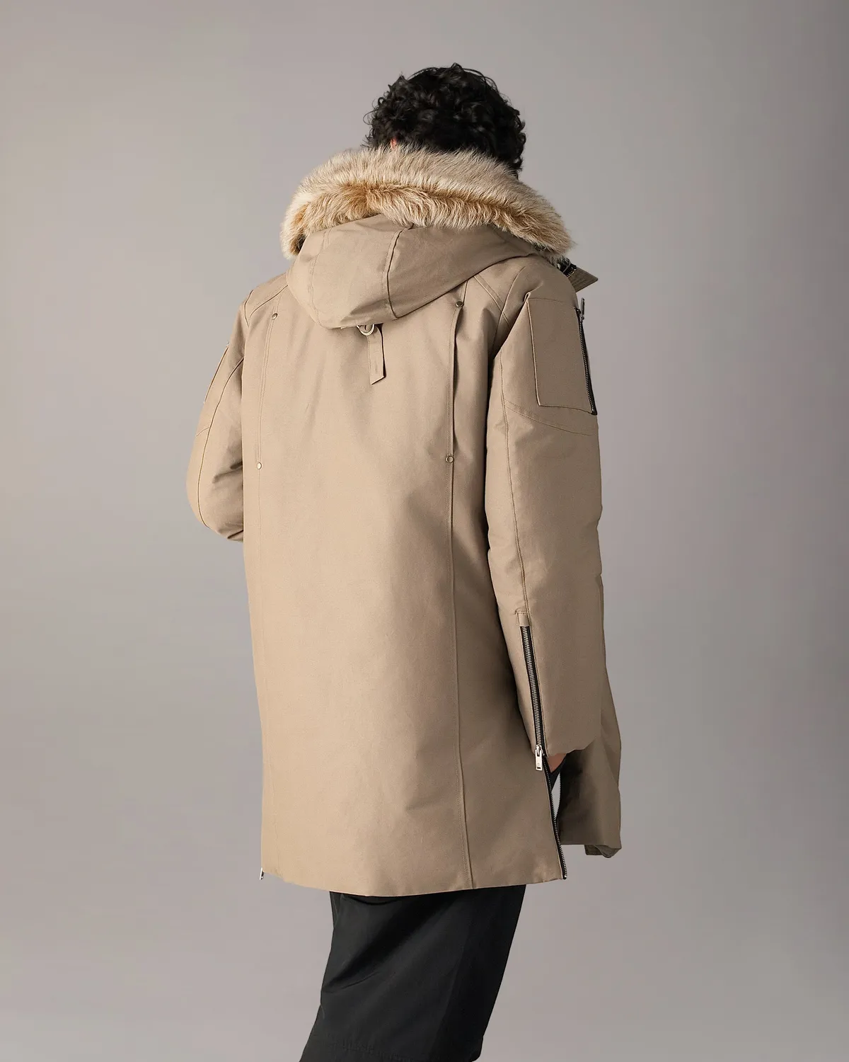 Moose Knuckles Stirling 2.0 parka duvet ashen-bronze longue chaude