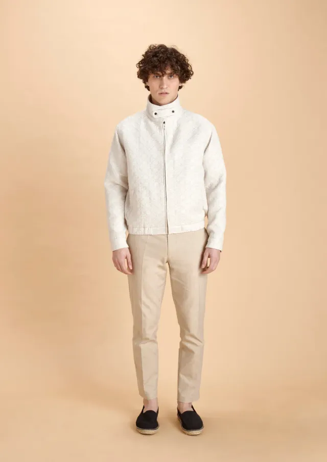 Soubacq Epicure blouson coton beige