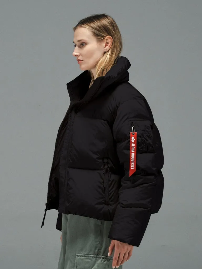 Alpha Industries Sierra Short doudoune femme noir grand froid