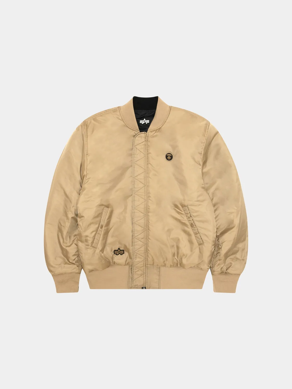 Alpha Industries AAPE MA-1 bomber Noir réversible