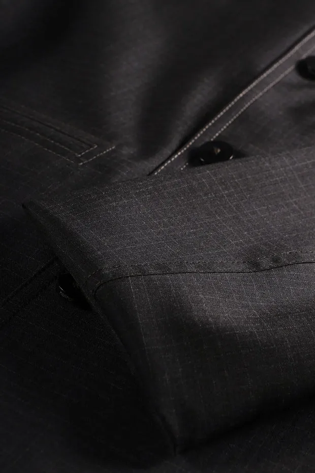 Hollington Megève veste laine noire légère