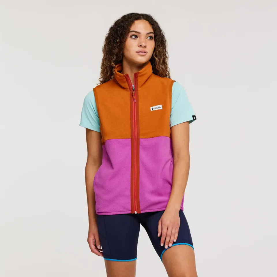 Cotopaxi Amado Fleece Vest gilet femme Mezcal polaire