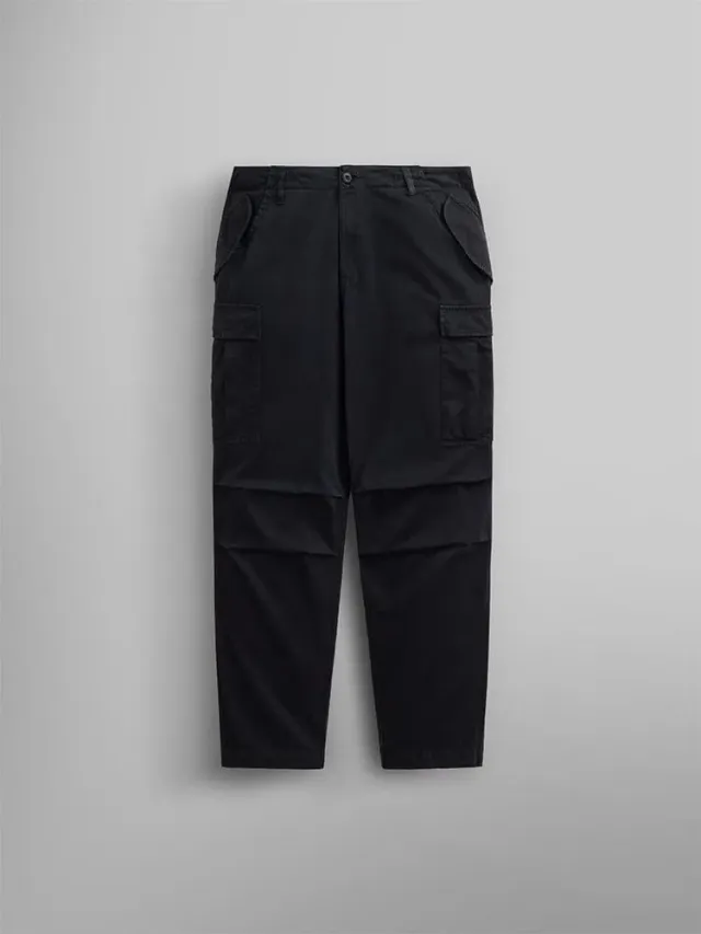 Alpha Industries M-65 pantalon cargo noir coton
