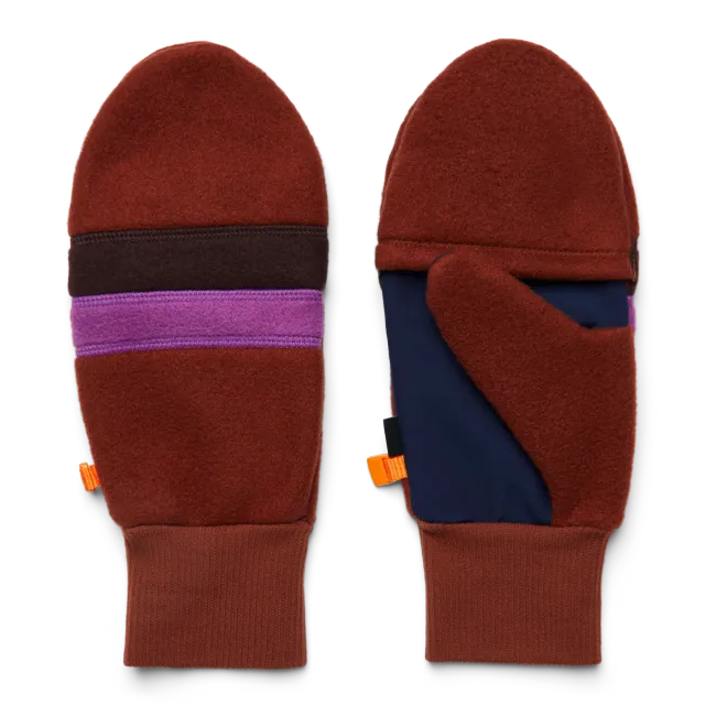 Cotopaxi Teca Fleece Glitten moufles Rusty polaire