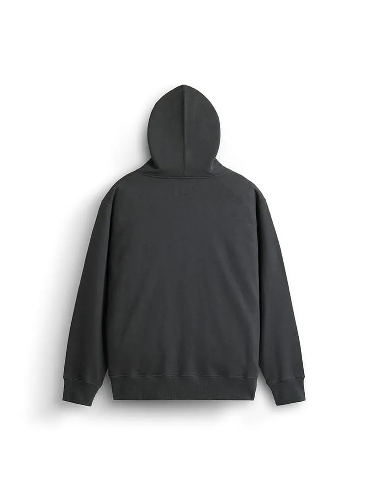 Alpha Industries Essential French Terry Hoodie Gen II hoodie charcoal coton