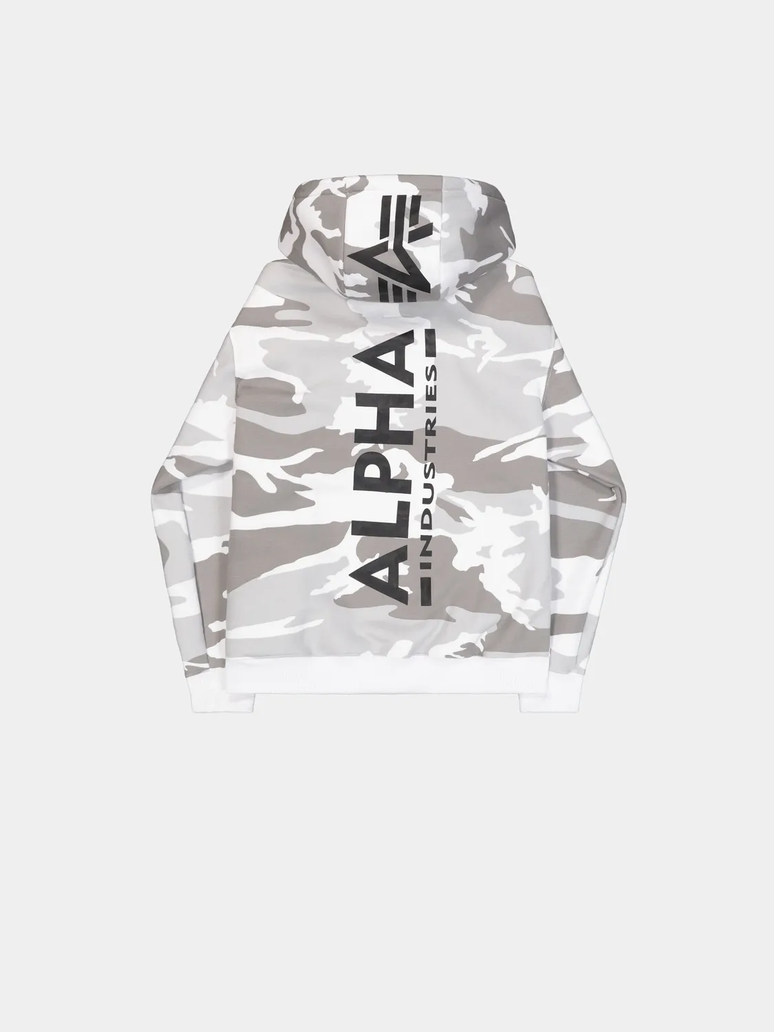Alpha Industries Backprint hoodie camo coton homme
