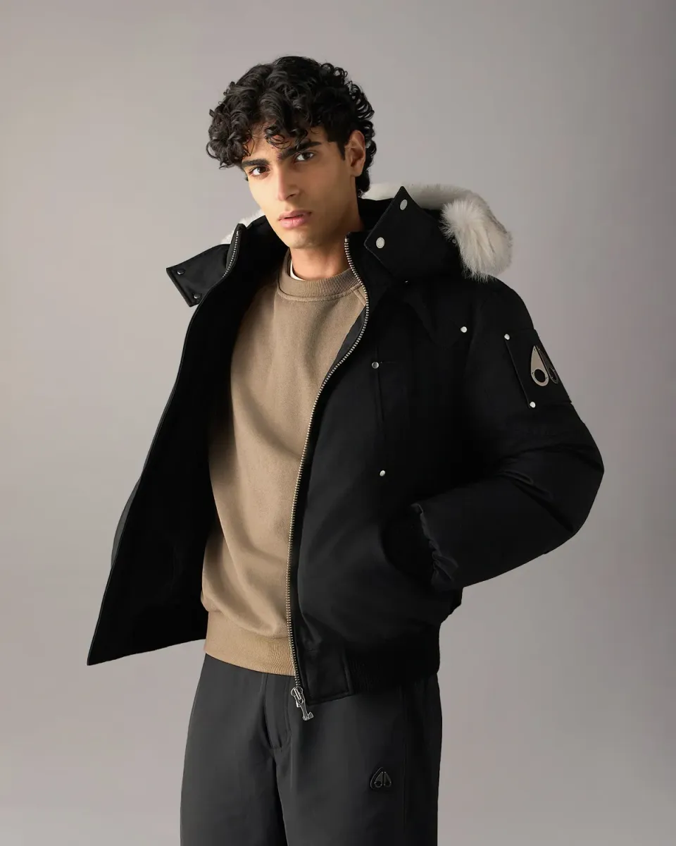 Moose Knuckles Original bomber duvet ballistic noir