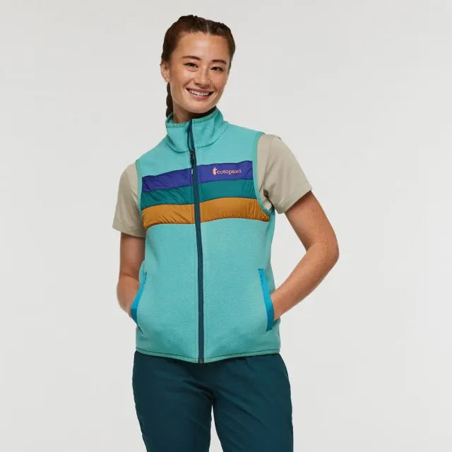 Cotopaxi Teca Fleece gilet femme polyester recyclé