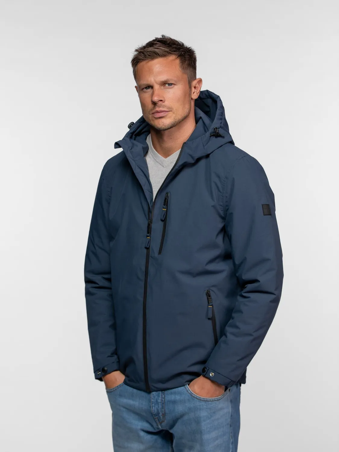 Daytona Lurayini parka courte déperlante noire