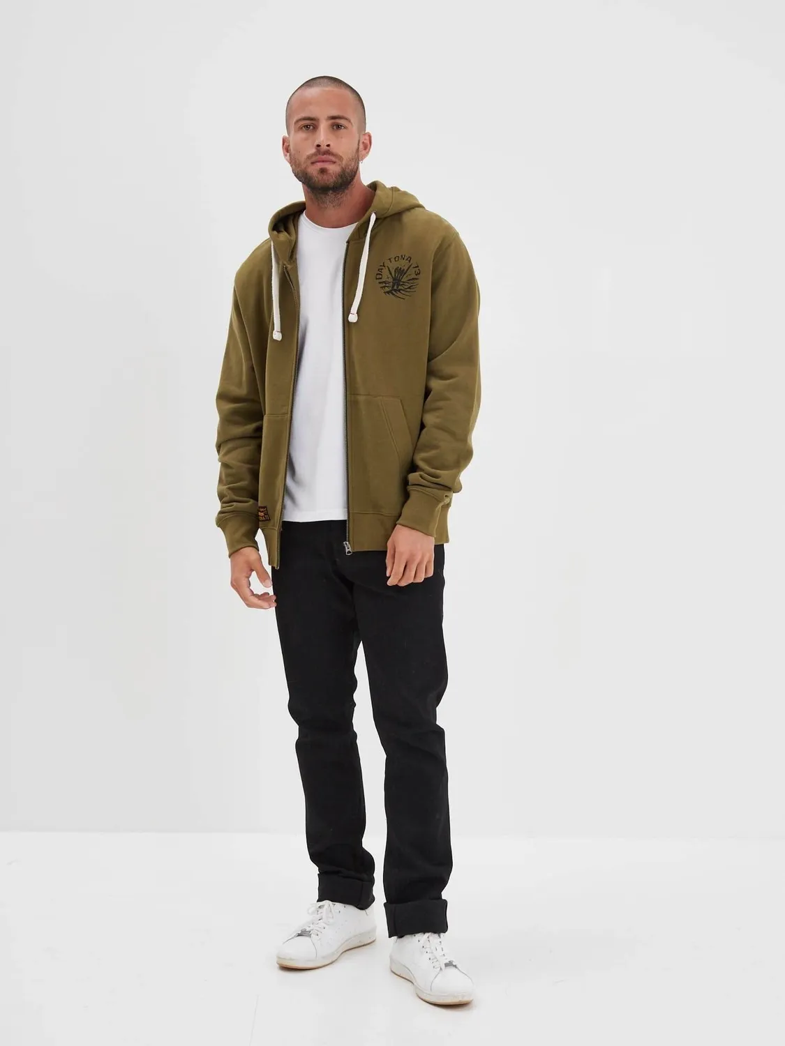 Daytona Handdeat sweat capuche surf noir