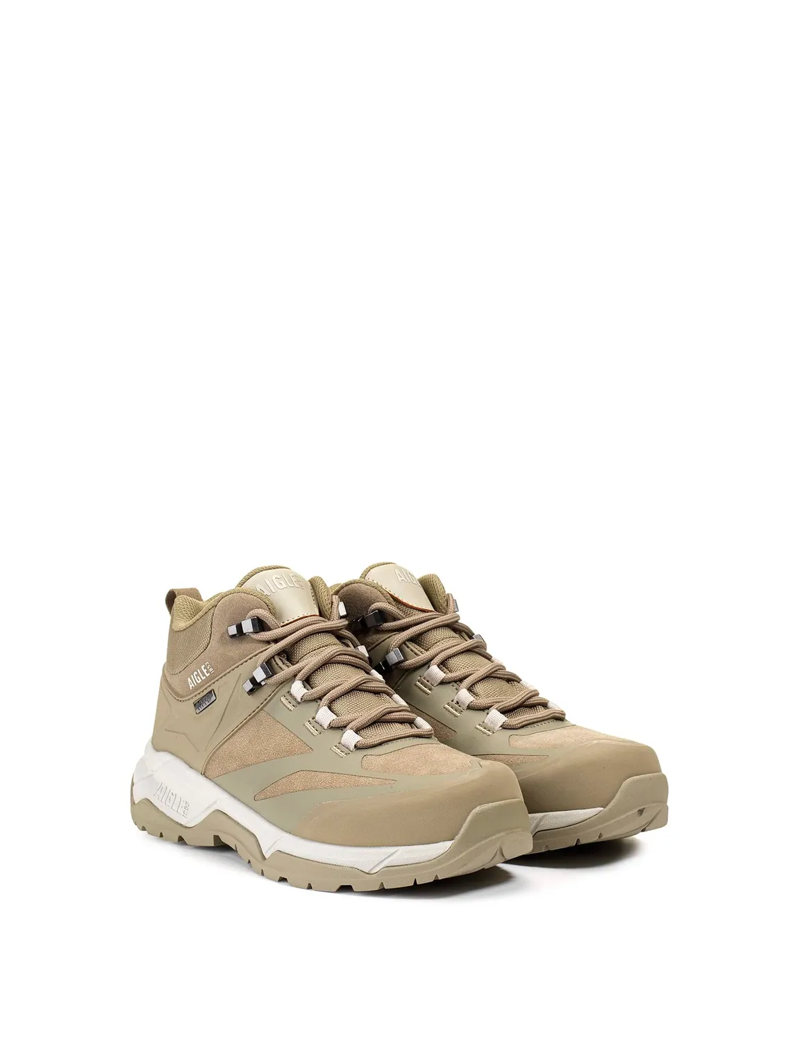 Aigle Palka MTD chaussure randonnée vert bronze