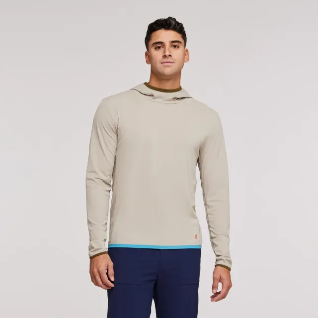 Cotopaxi Sombra Sun Hoodie sweat capuche homme Canyon UPF 50+