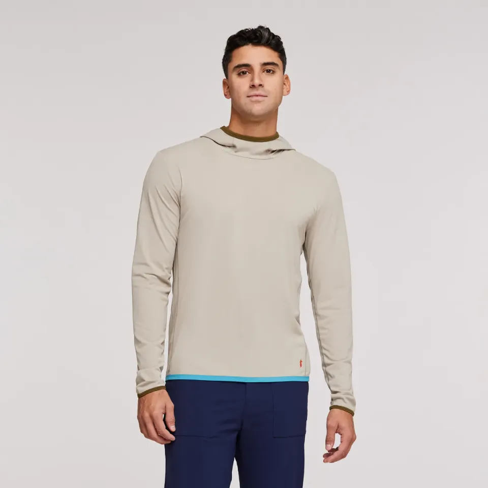 Cotopaxi Sombra Sun Hoodie sweat capuche homme Canyon UPF 50+
